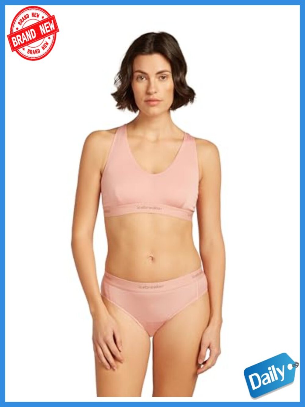 Merino Wool Cool-Lite Racerback Bra - Medium Support Sports Bra